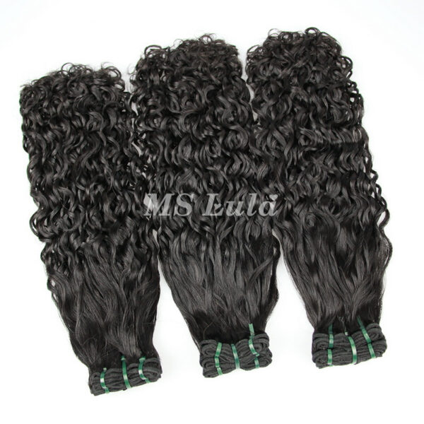 Water Wave Virgin Human Hair Double Drawn Bundles - Image 2